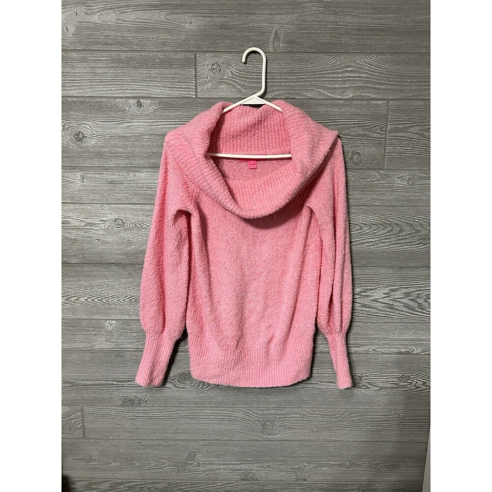 Lilly Pulitzer Barrymore Sweater‎ Mandevilla Baby Pink Size S #008876